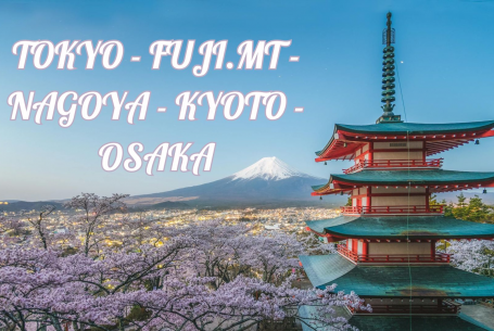 TOKYO - FUJI.MT - NAGOYA - KYOTO - OSAKA - HÀ NỘI 6N5Đ
