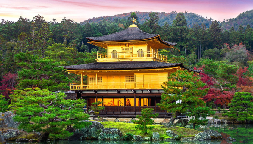 Chùa vàng Kinkaku-ji 