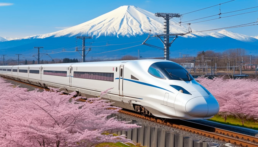 Trải nghiệm tàu Shinkansen với vận tốc 300km/h